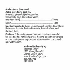 Breeder's Edge® Get Him Going™ - 30 Ml -Revivalanimal Sales image 12