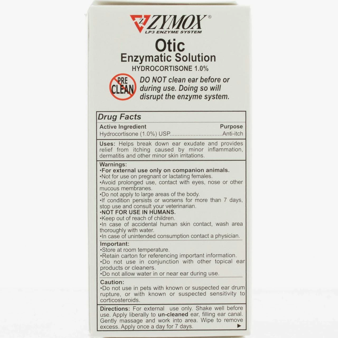 Zymox® Plus Otic-HC Enzymatic Solution - 1.25 Oz 6 Zymox® Plus Otic-HC Enzymatic Solution - 1.25 Oz - Image 4