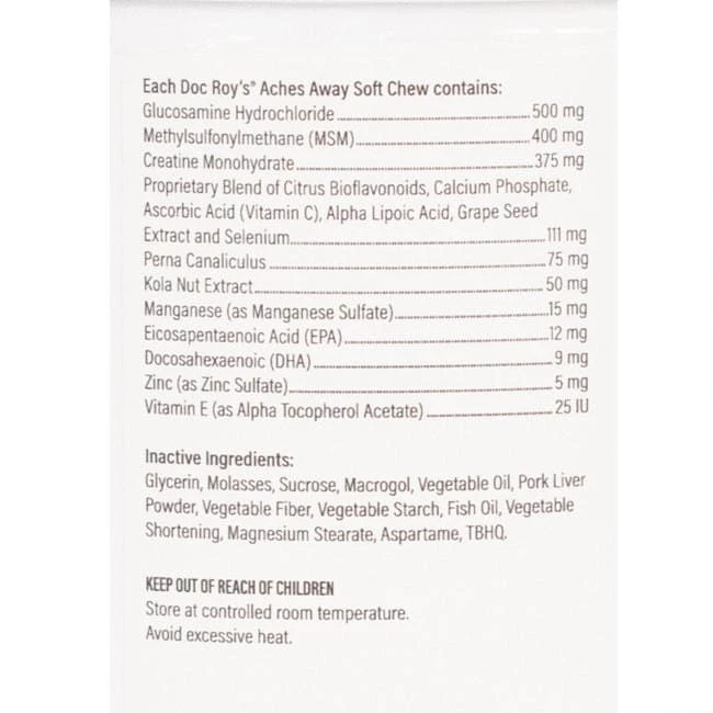 Doc Roy's® Aches Away™ - 90 Ct 5 Doc Roy's® Aches Away™ - 90 Ct - Image 3