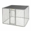 Chainlink Portable Kennel - 6' X 6' X 4' -Revivalanimal Sales image 173