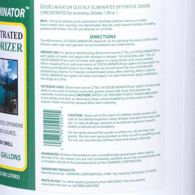 OdoEliminator™ Concentrated Deodorizer - Gallon 4 OdoEliminator™ Concentrated Deodorizer - Gallon - Image 2