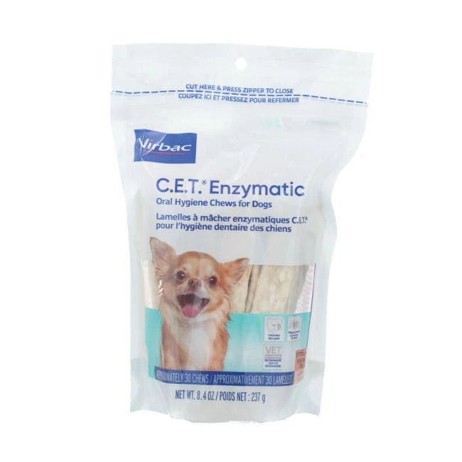 C.E.T.® Enzymatic Oral Hygiene Chews For Dogs - 3 C.E.T.® Enzymatic Oral Hygiene Chews For Dogs -