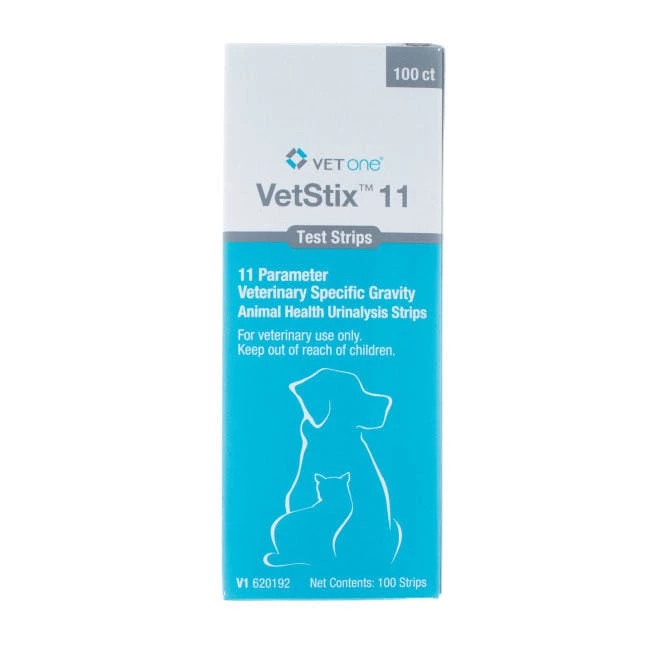 VetStix™ Urinalysis Test Strips - 100 Ct 3 VetStix™ Urinalysis Test Strips - 100 Ct