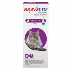 Bravecto® Topical For Cats - 13.8-27.5 Lb (sold Per Tube)