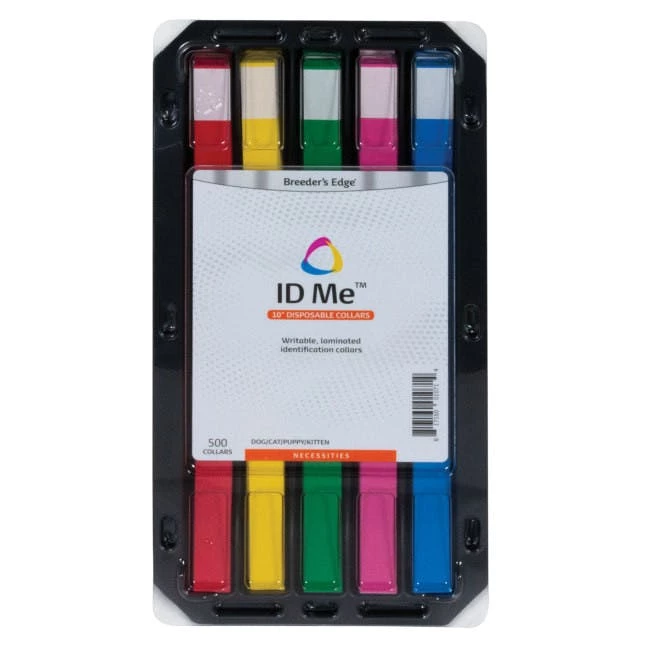 Breeder's Edge® ID Me™ Disposable Identification Collars - 10", 500 Ct 3 Breeder's Edge® ID Me™ Disposable Identification Collars - 10", 500 Ct