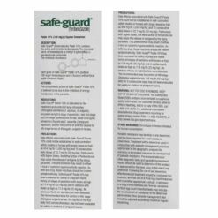 Safe-Guard Equine Dewormer - 25 Gm -Revivalanimal Sales image 540